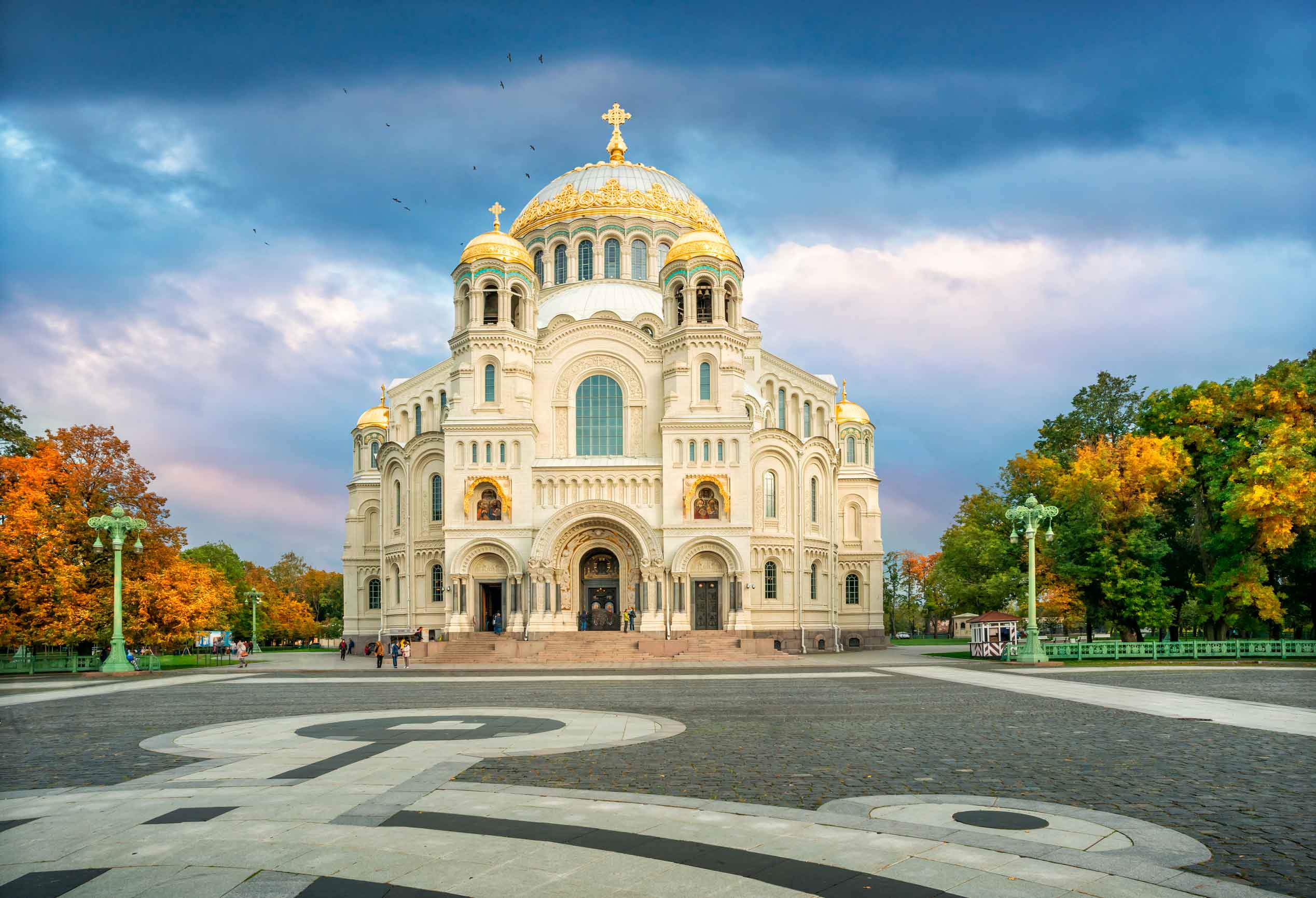 St Nicholas Naval Cathedral in Kronstadt