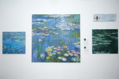 Выставка картин в технике жикле «Клод Моне. Магия воды и света»